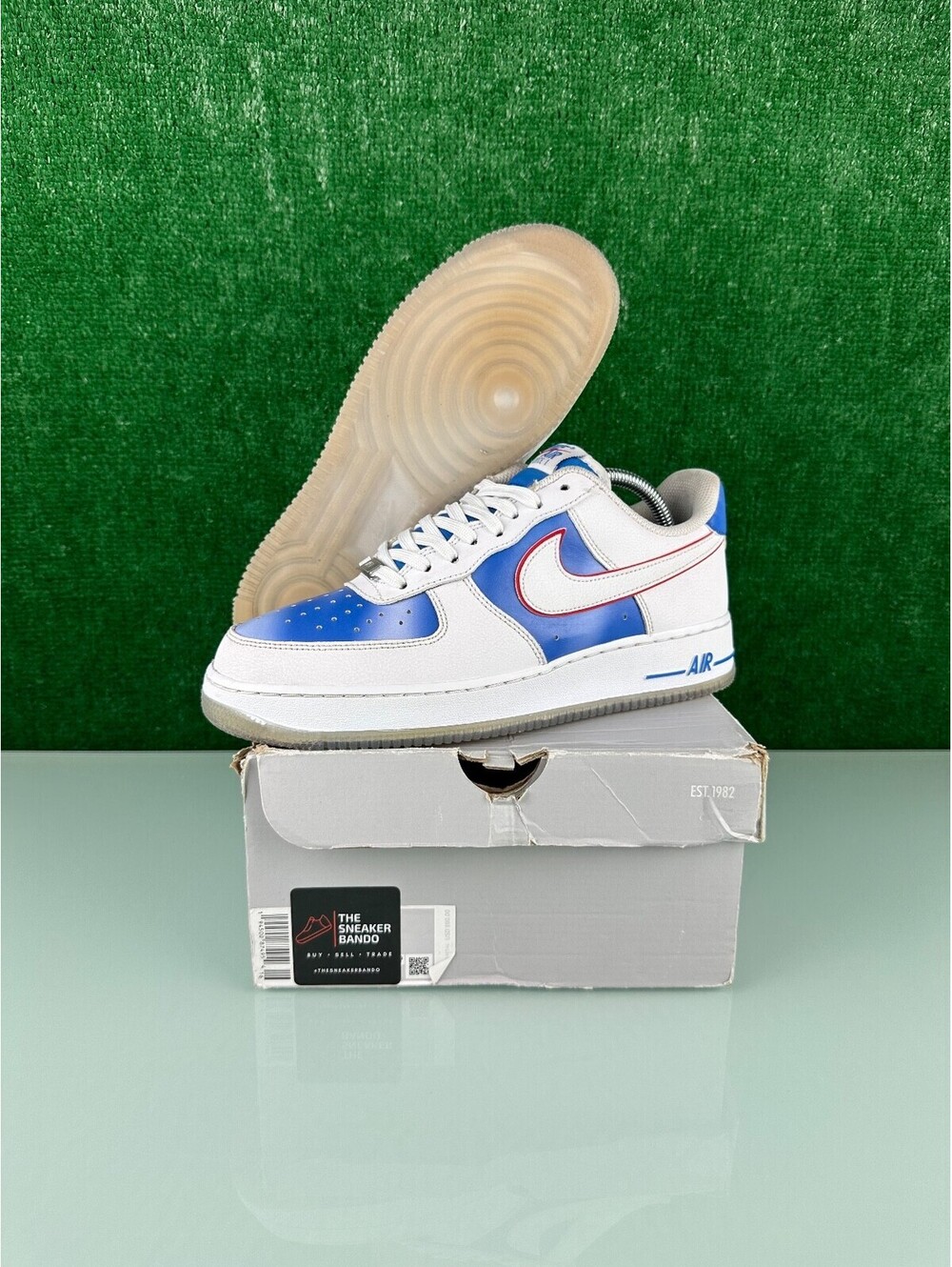 Size 9 - Nike Air Force 1 Low New Jersey Hardwood Classics